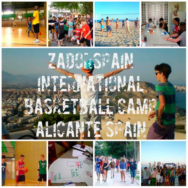 Accommodation at International Basketball Summer camp in Alicante Spain